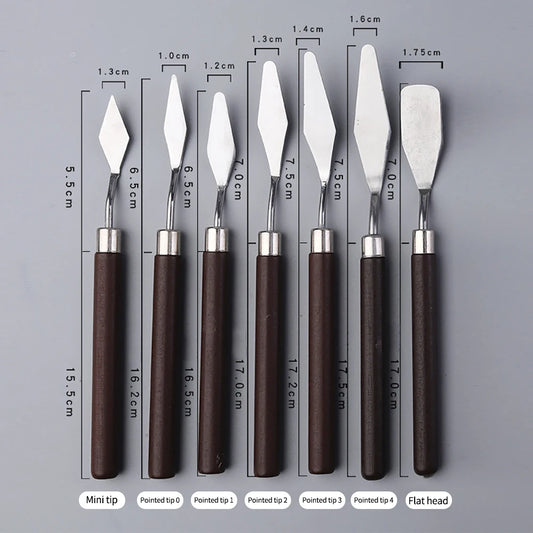 7Pcs Art Spatula Set